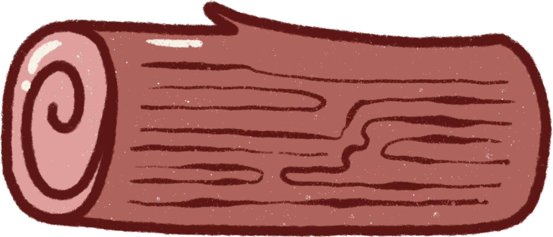 log autumn element doodle png