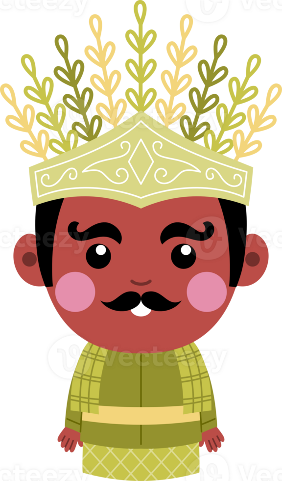 male red ondel ondel png