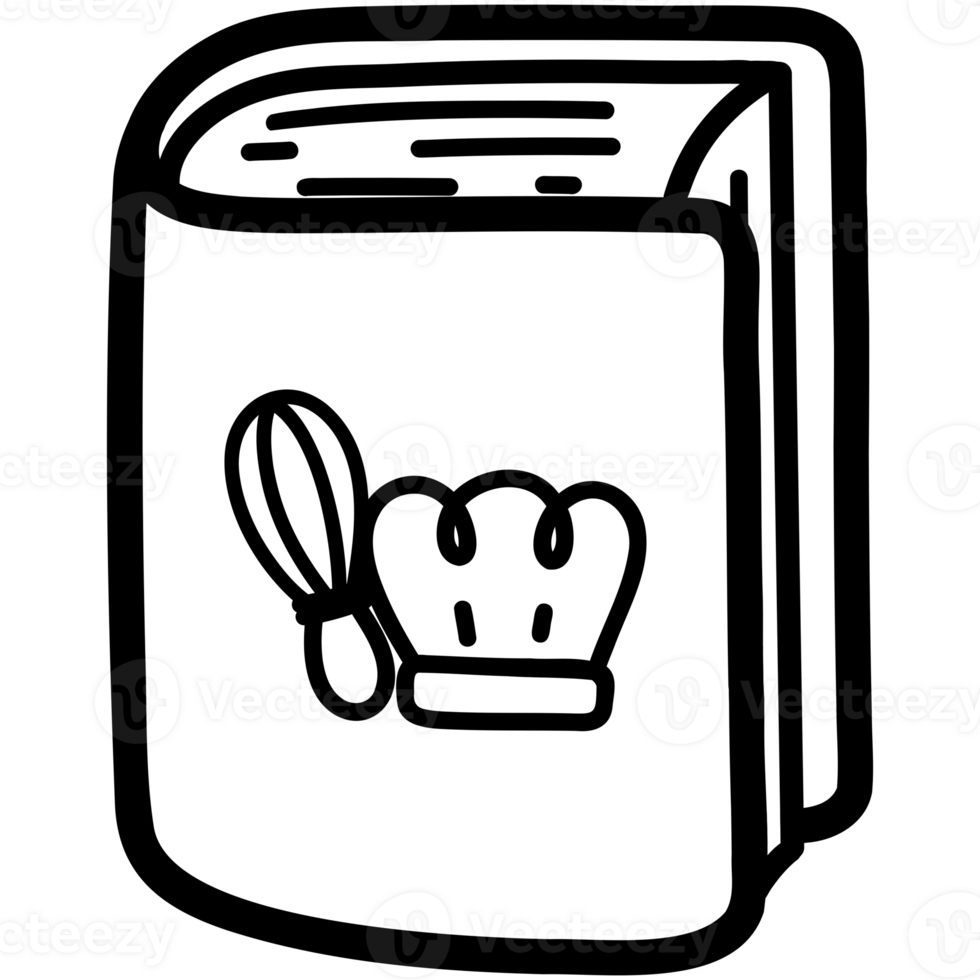 Food recipe book png