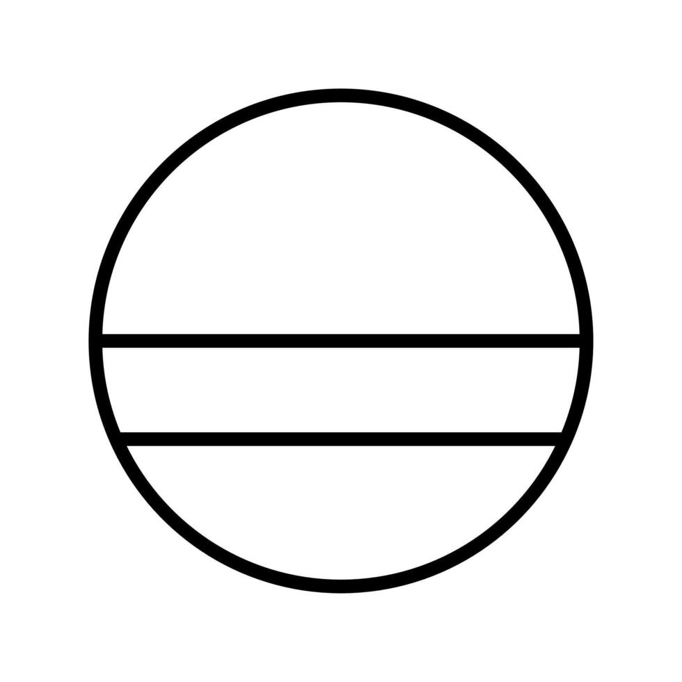 Circle shaped beauty powder vector