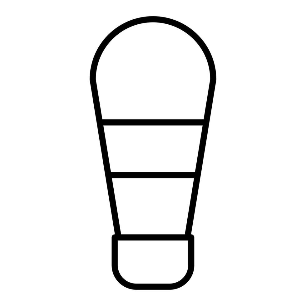 Innovative liquid container with lid at the bottom vector