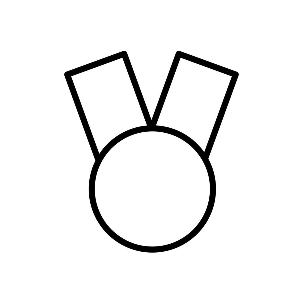 Award badge with loopable ribbon vector