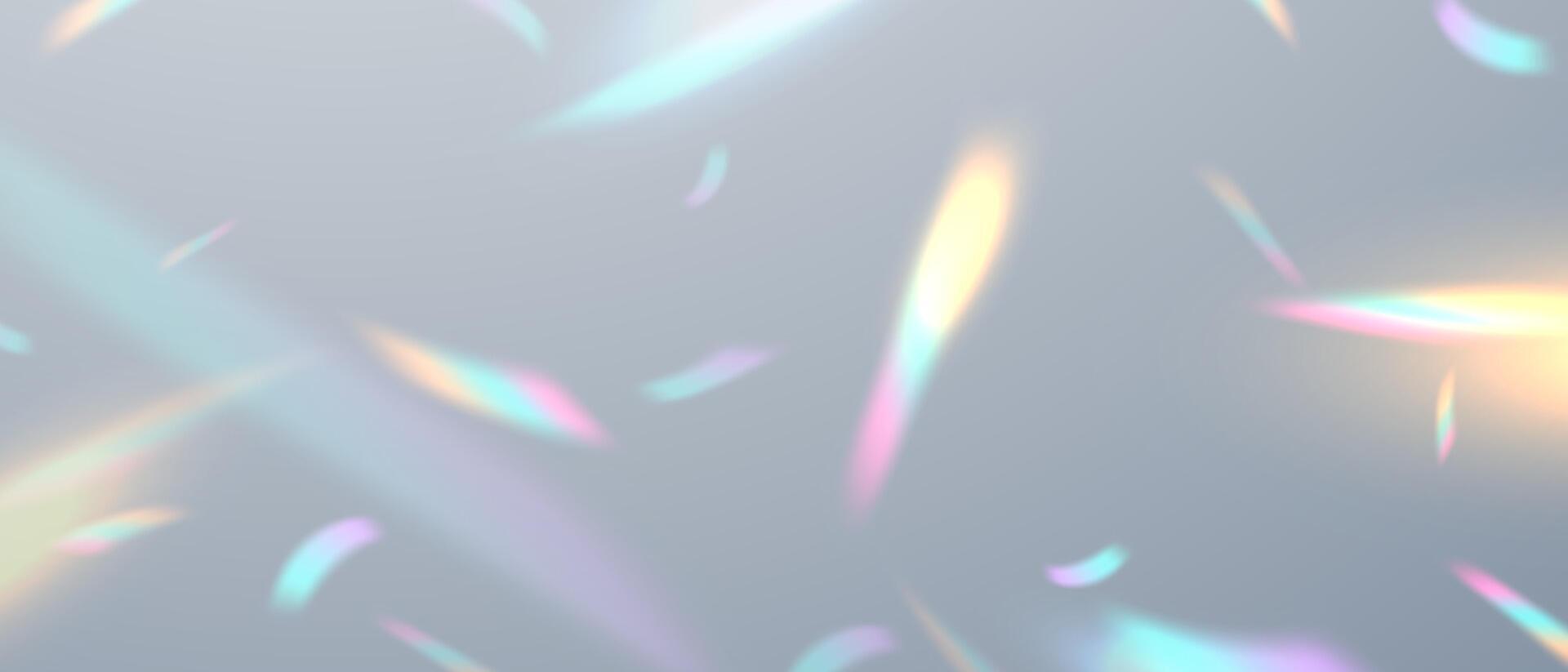 Abstract background with colorful lights and sparkles vector