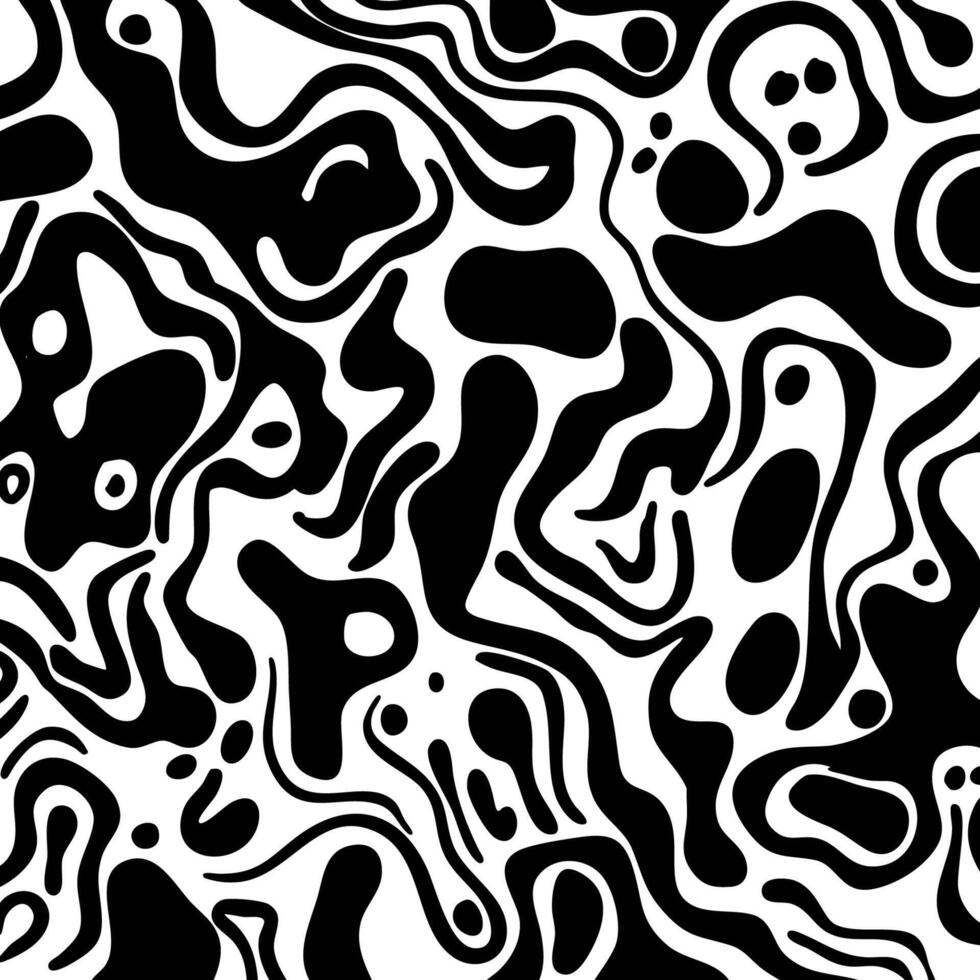 Abstract background with an organic shapes pattern design vector