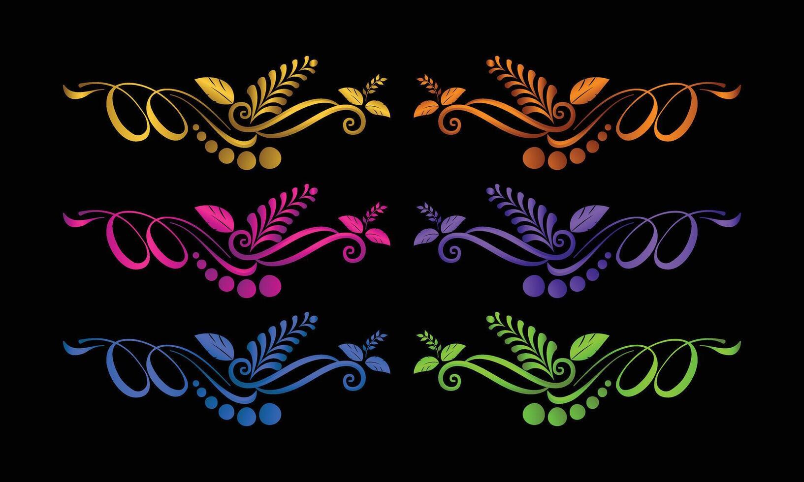 Intricate Flower Decoration with Old World Charm vector