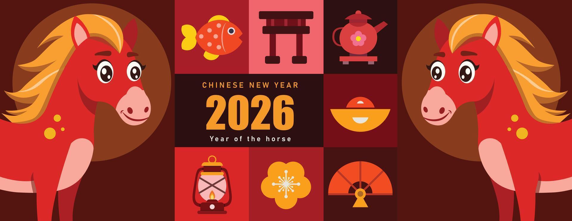 Lunar New Year Calendar Animals 