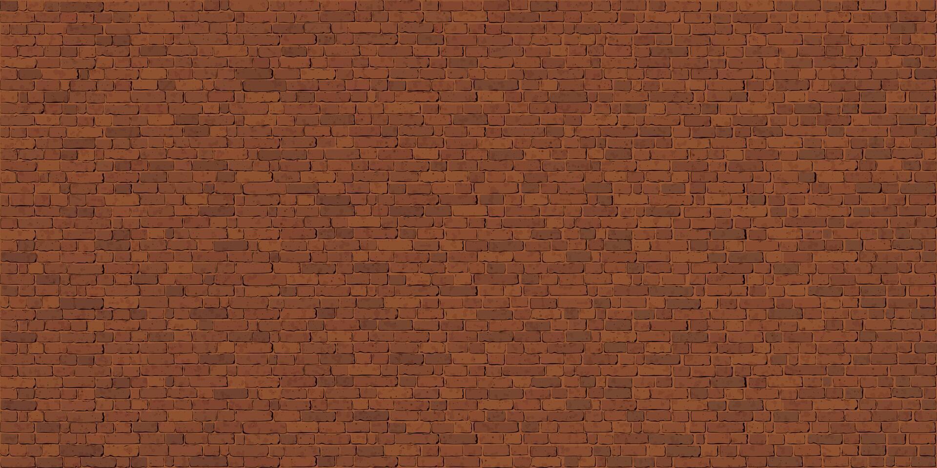 Old red brick block wall rough texture background graphic illustration. Masonry wall pattern rectangle background. vector