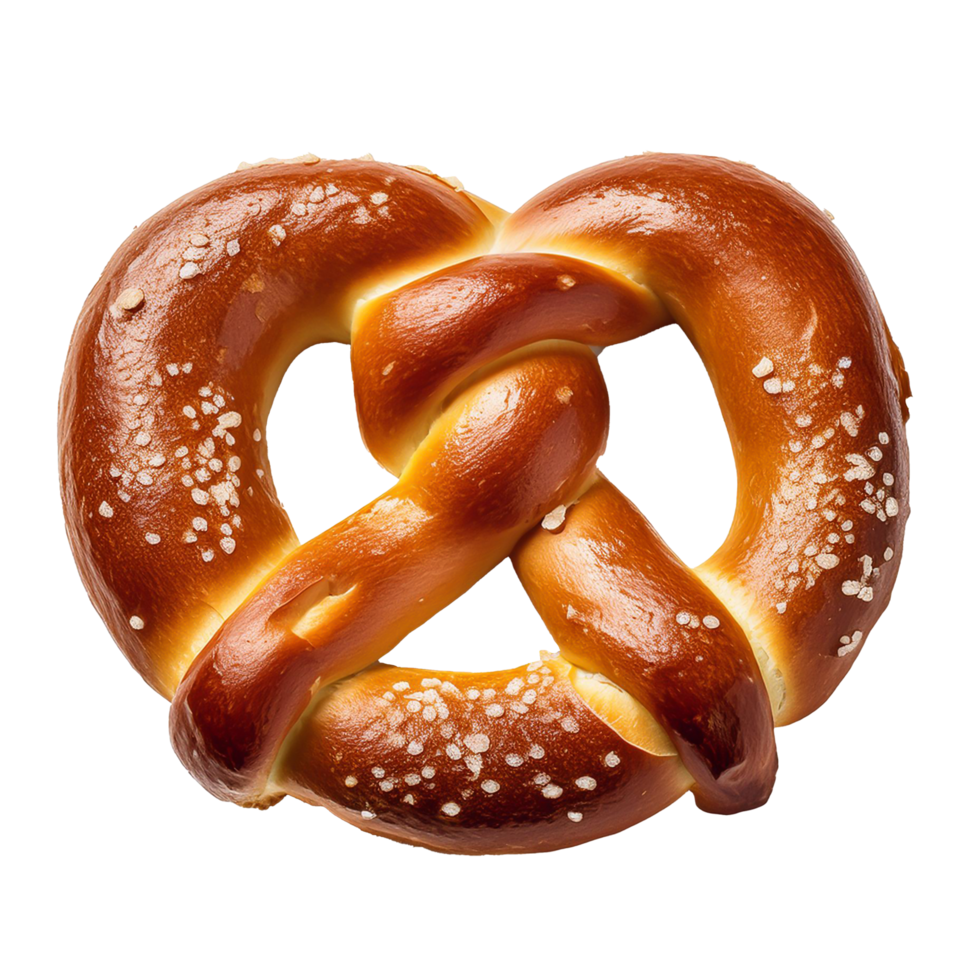 A pretzel on a transparent background png