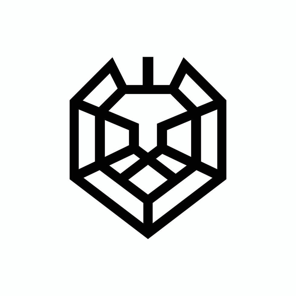 A black and white logo for a company vector