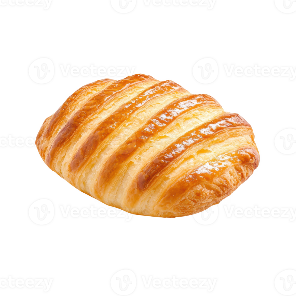 Delicious golden pastry with crispy layers, perfect for breakfast or snack time. png