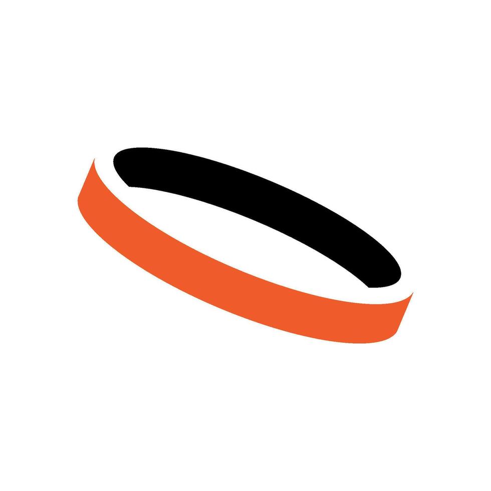 Ring or Bracelet Logo Template Illustration Design. EPS 10. vector