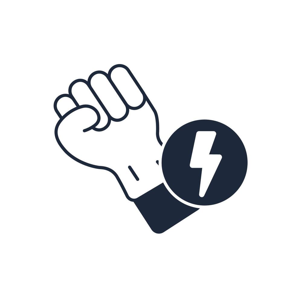 resistance icon. Editable stroke.linear style sign for use web design,logo.Symbol illustration. vector
