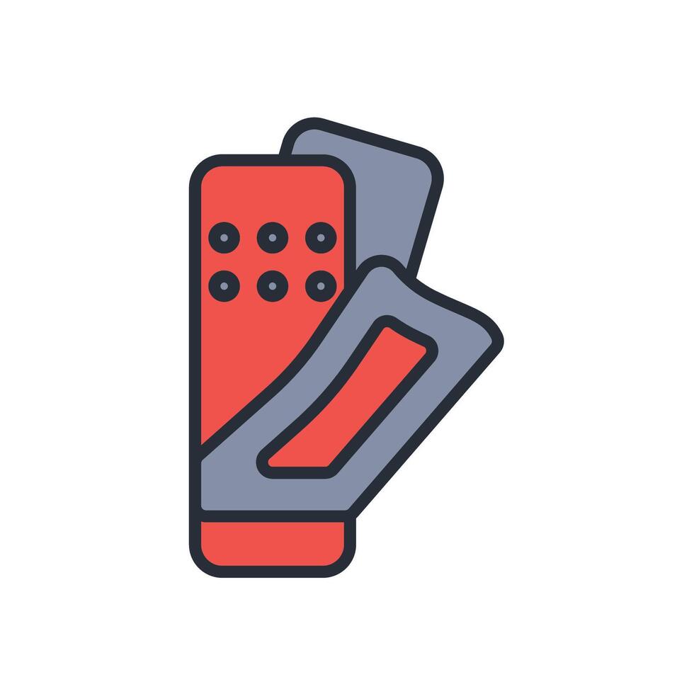 bandage icon color vector