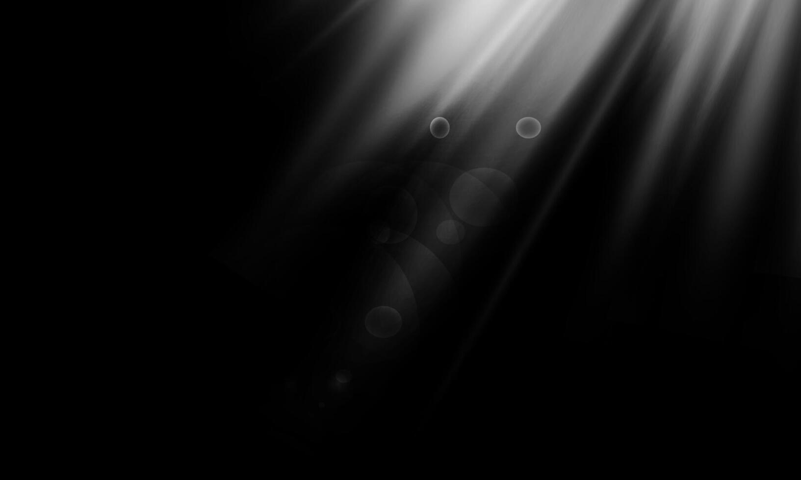 shiny light on dark background with copy space. minimal wallpaper. vector