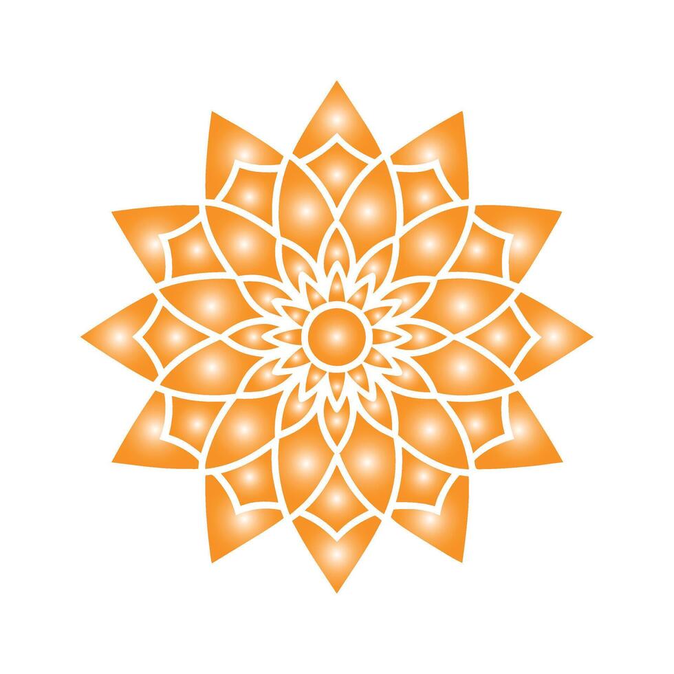 Elegant mandala background vector