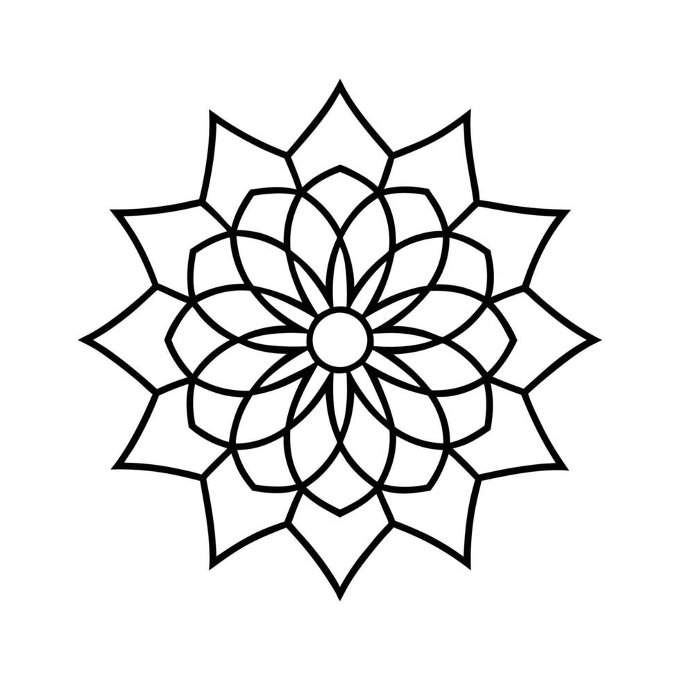 Floral background design vector