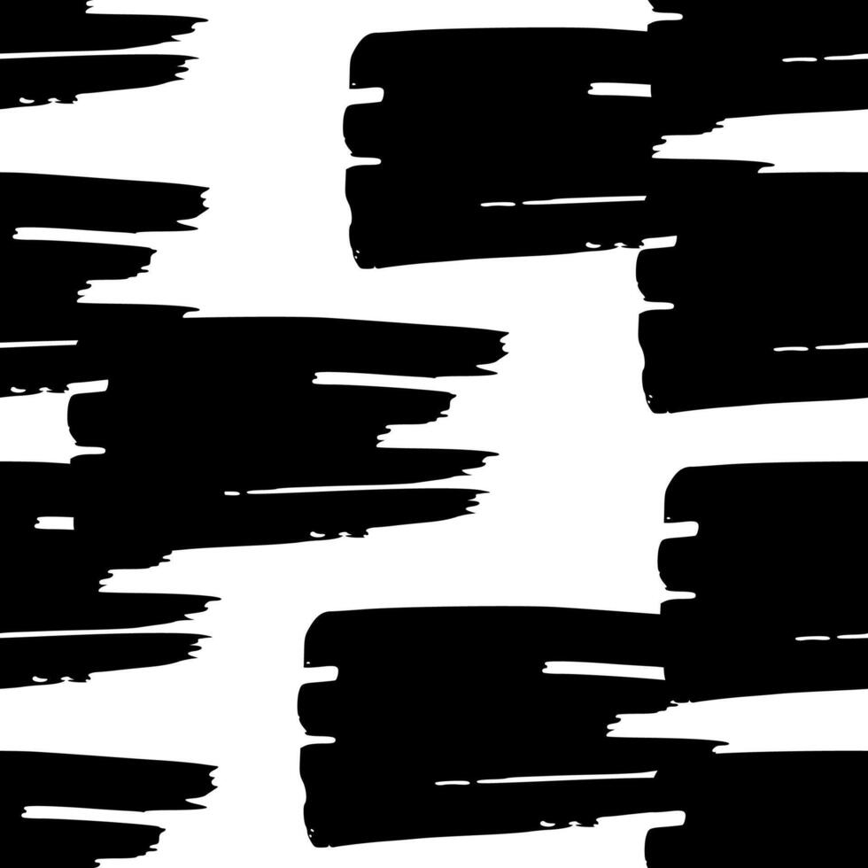 Seamless pattern with marker scribbles on background vector