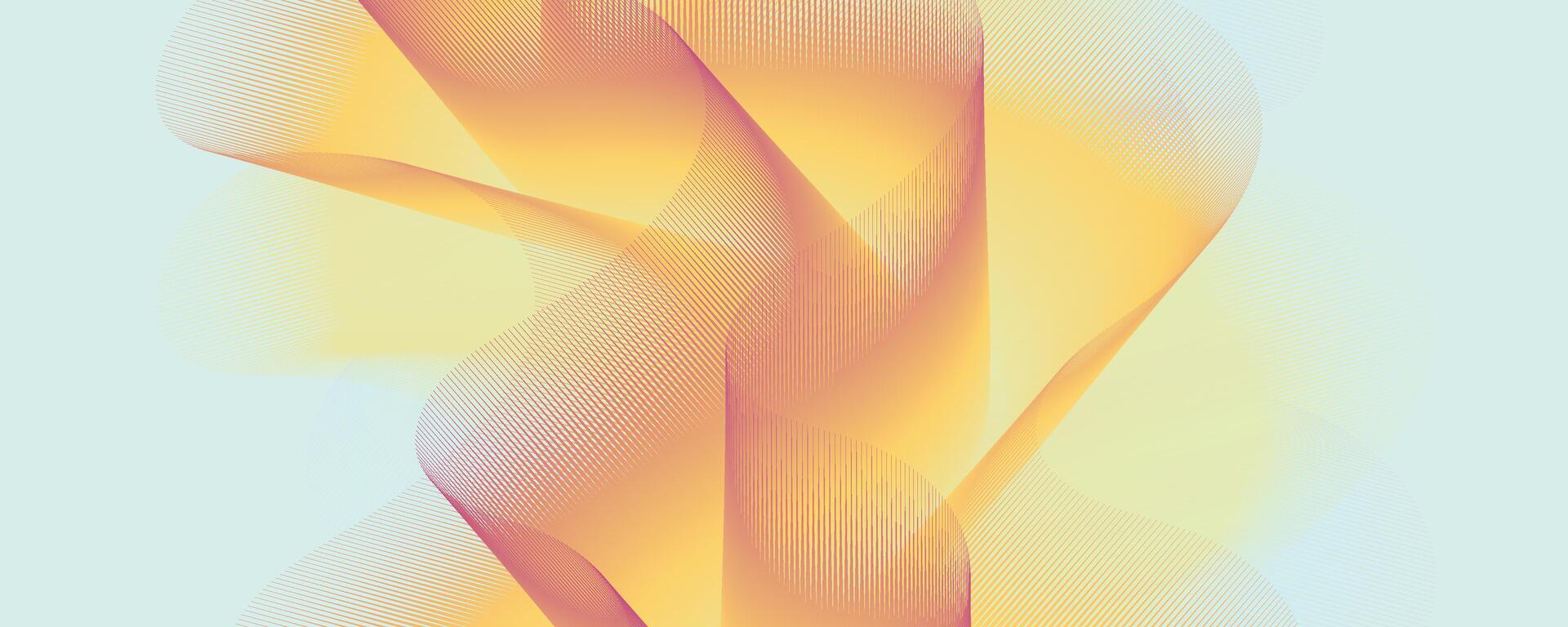 pastel blue and orange gradient with flowing smooth abstract design, digital art vector