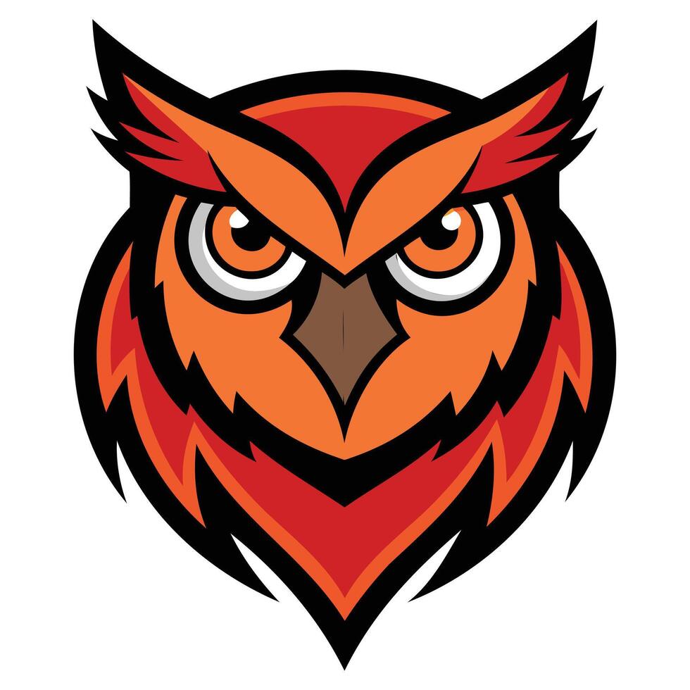 Abstract Owl Logo, Creative Design vector