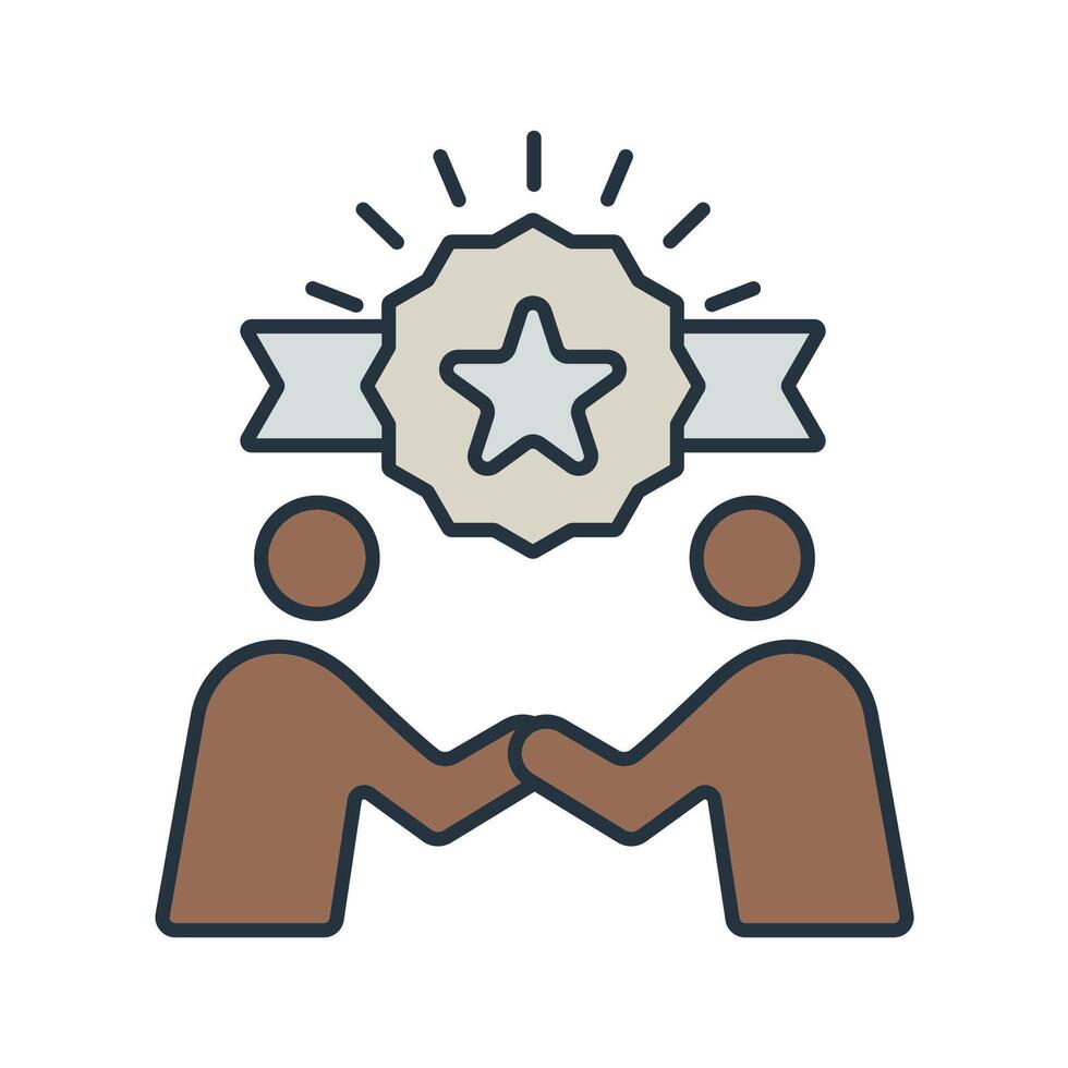 leader color with background vector