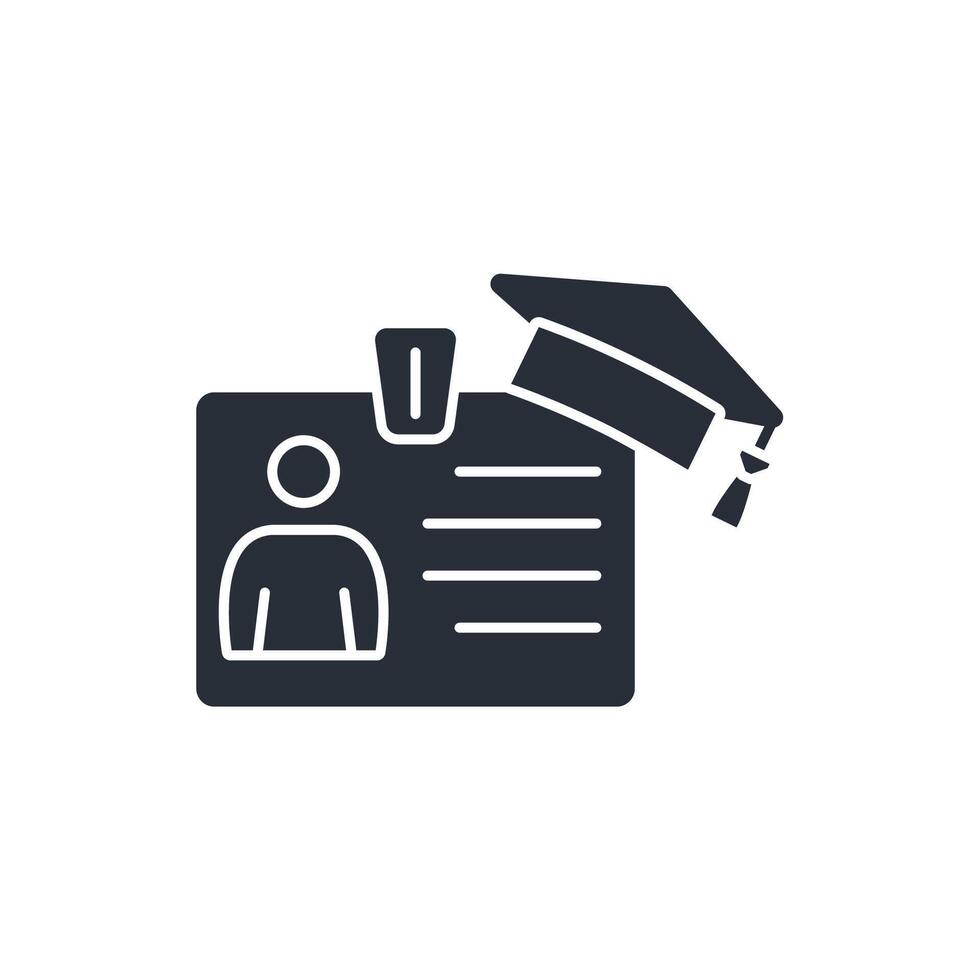 Intern icons isolated on White Background. Flat style vector