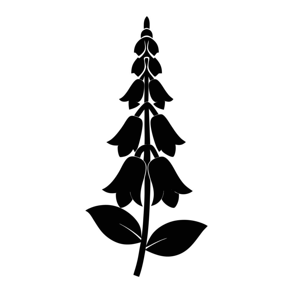 a black and white illustration of a flower white background vector