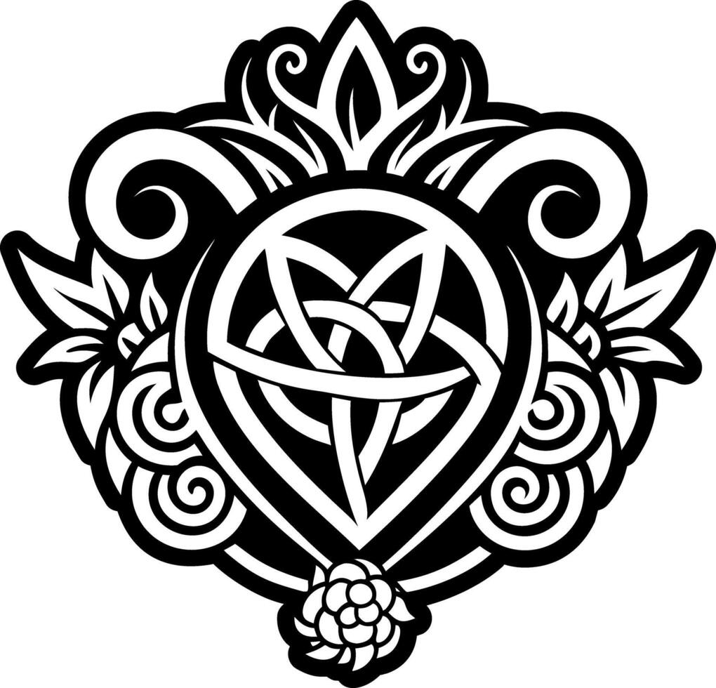 A glyph style icon abundance symbol vector