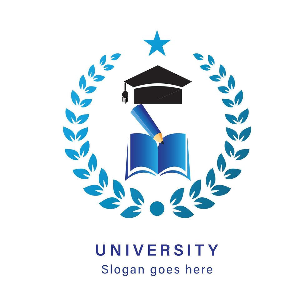 University logo design illustration vector