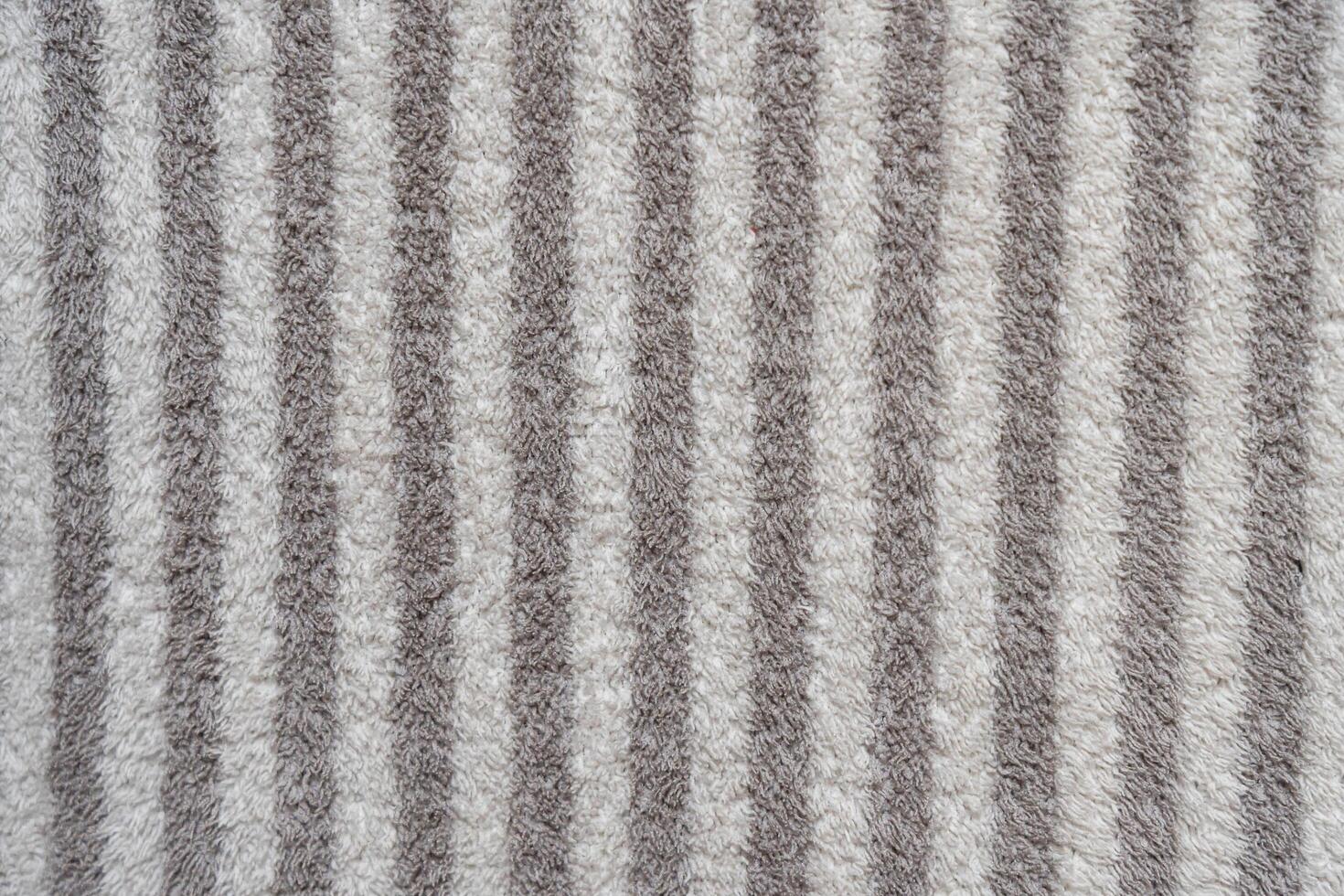 Soft striped textured fabric in neutral colors photo