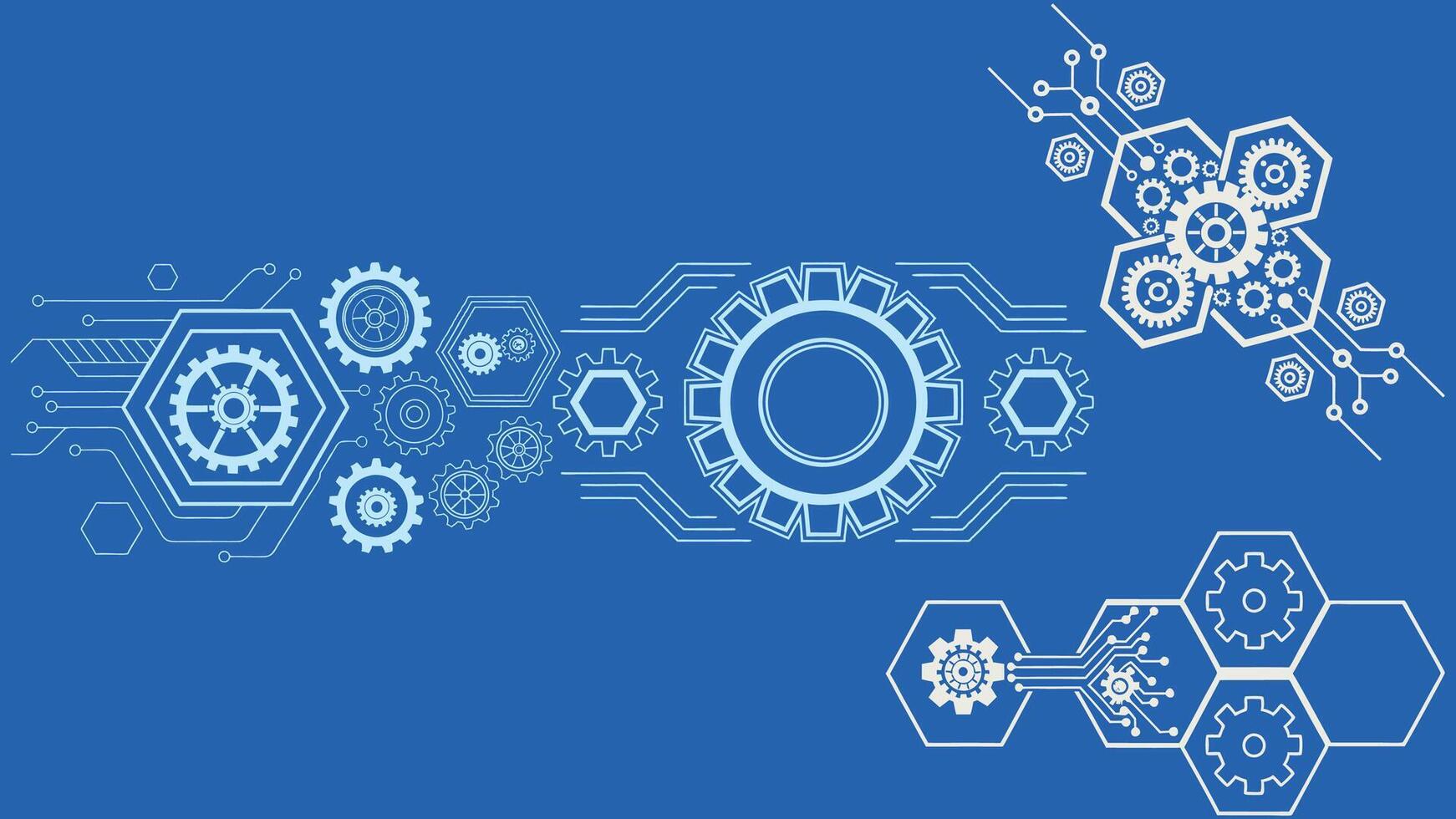 Futuristic Technology Background . vector