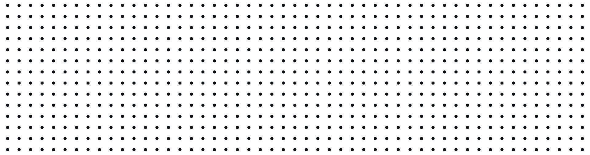 Minimalist Design with Black Dots Pattern on White Background. Banner. Concept of Geometric Art, Monochrome Style, Graphic Design, Abstract Texture, Modern Print, Simple Dot Motif for Graphic Design vector