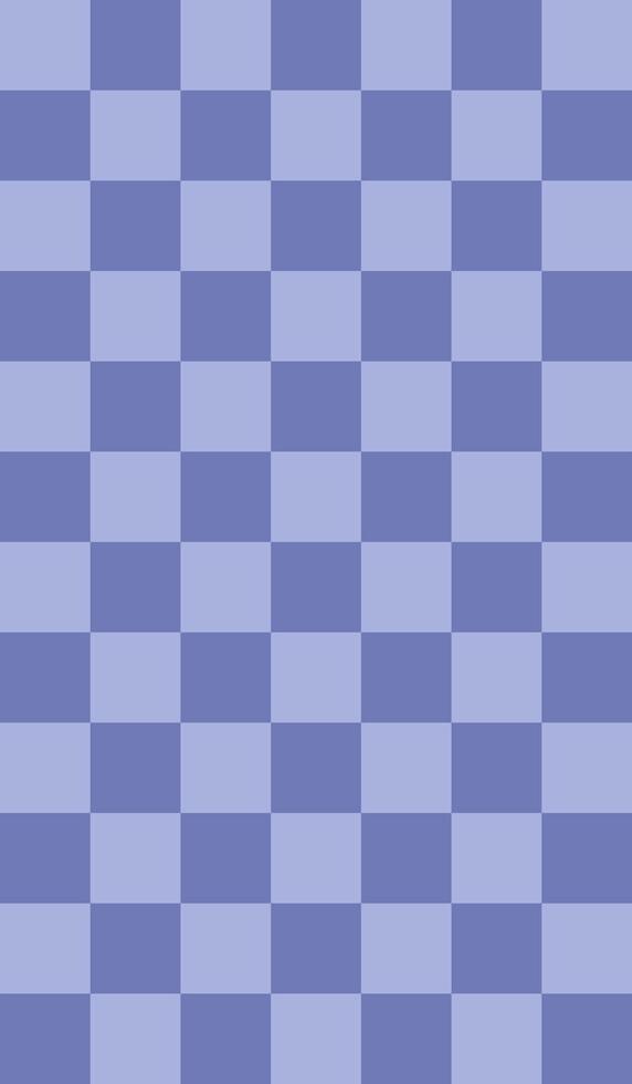 Vertical abstract purple checkered pattern background with alternating light and dark violet squares. Concept of geometric symmetry, minimalism, texture, digital art for creative and design projects vector