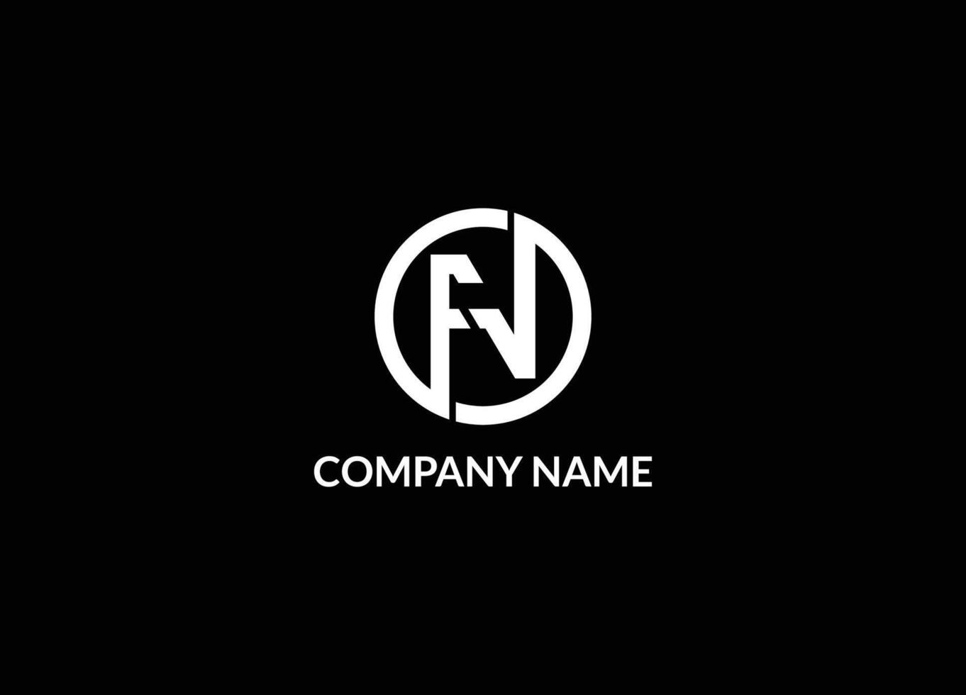 Alphabet letters or Initials. Monogram logo FN, F and N. Creative FN Logo Design Concept. Alphabet letter icon logo FN. Alphabet vector