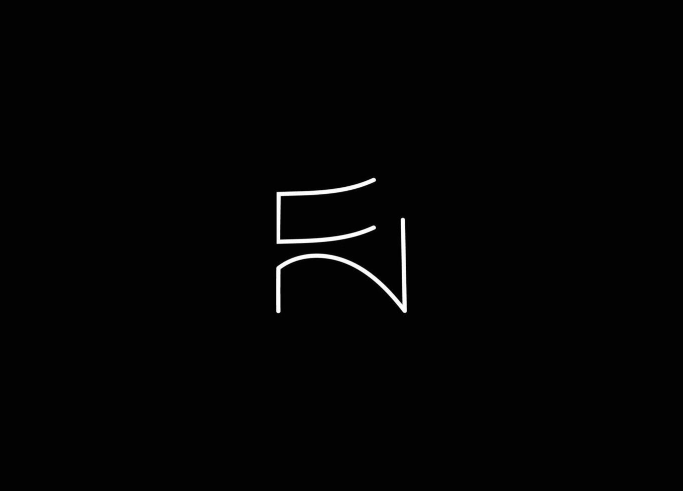 Alphabet letters or Initials. Monogram vector