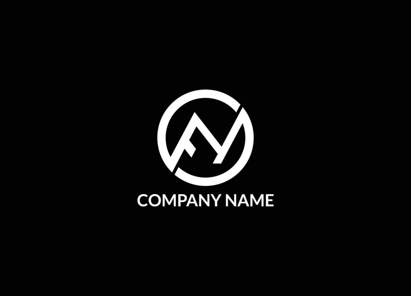 Alphabet letters or Initials. Monogram logo vector