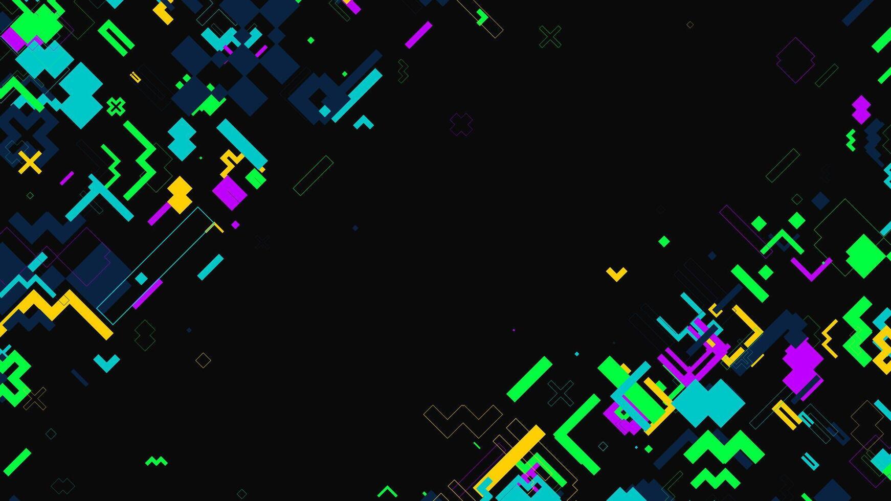 Glitch error effect. Digital background vector