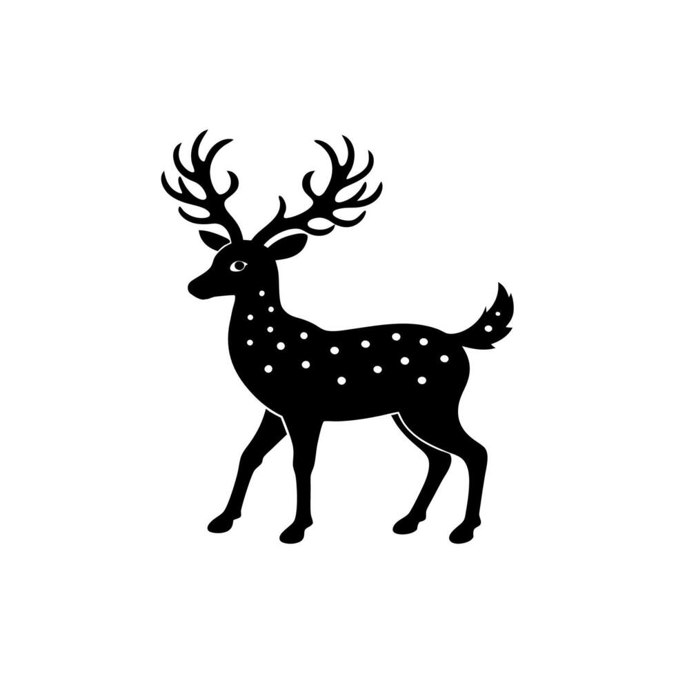 Mule Deer Buck vector
