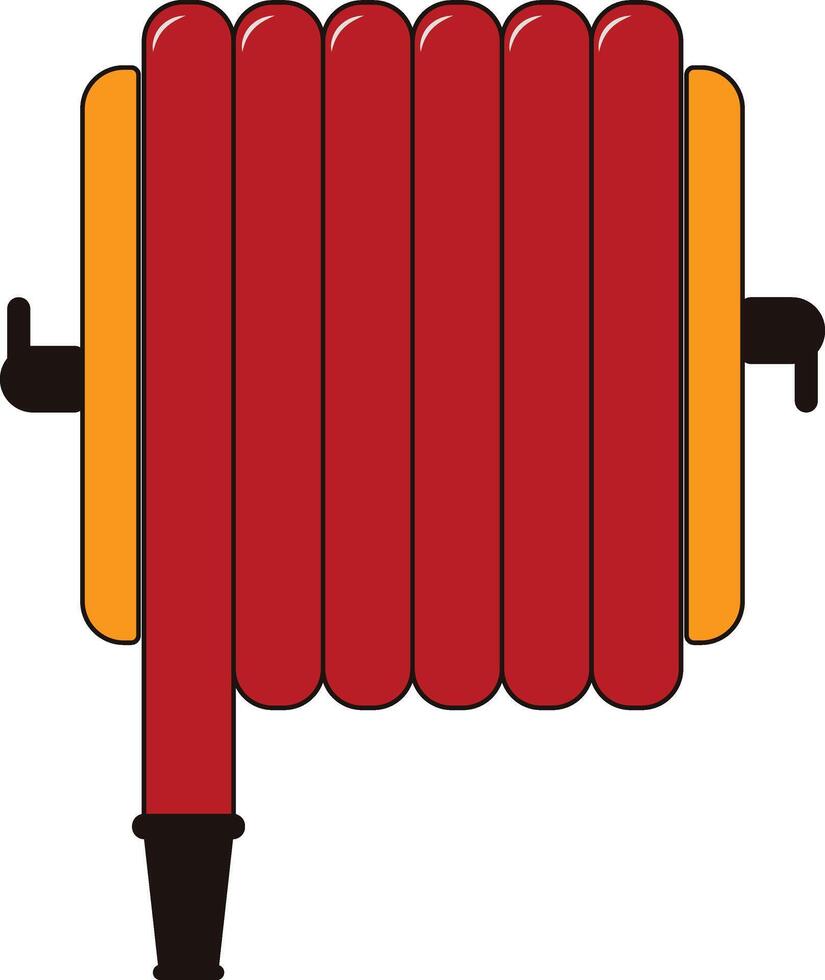 Firefighter Protection Equipment vector