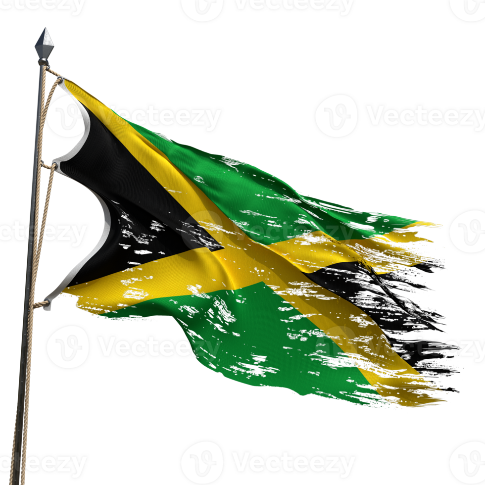Jamaican flag flying png