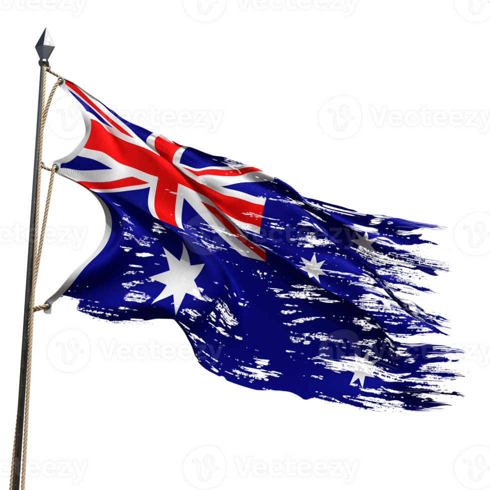 Australian flag flying png