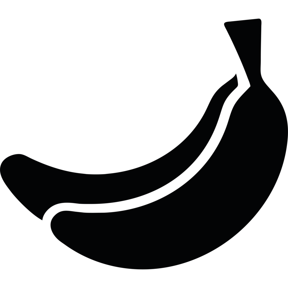 banana icon illustration isolated png