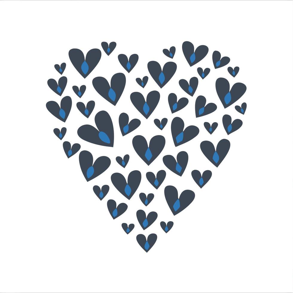 Heart with Wings and Halo Elegant Icon. vector
