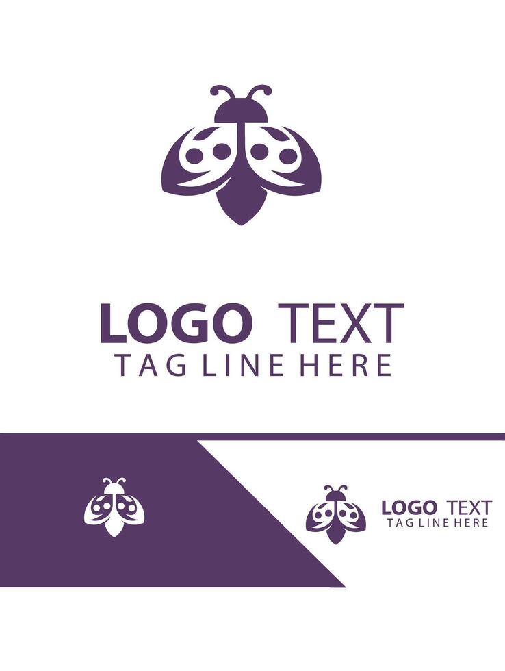 Ladybug Luxe logo vector