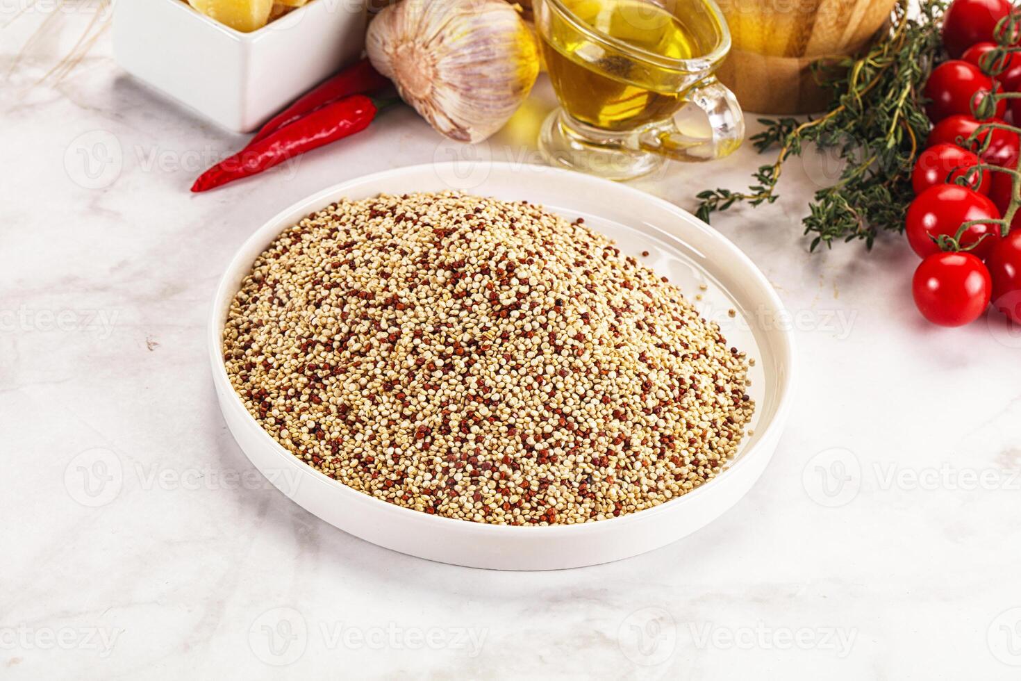A bowl of brown seeds photo