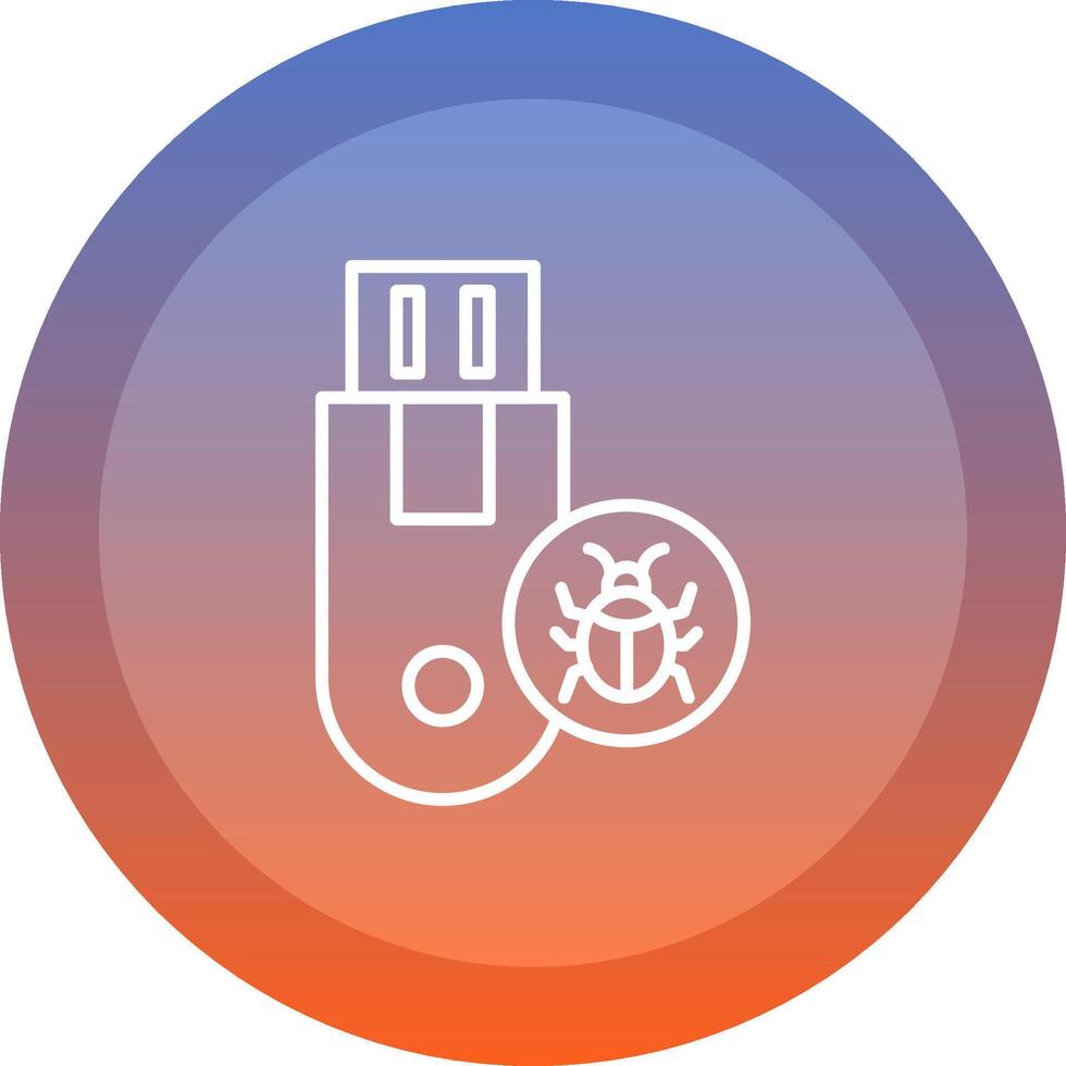 Usb Icon Design vector