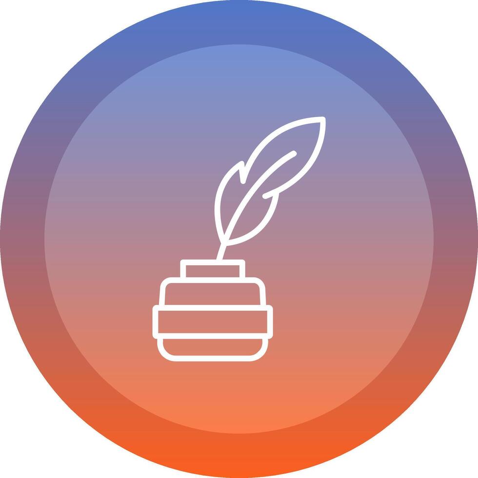 Quill Icon Design vector