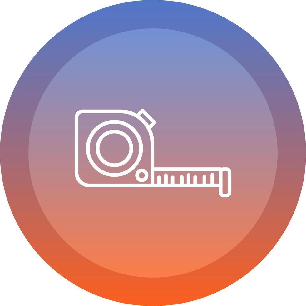 Tape Measure Icon Design vector
