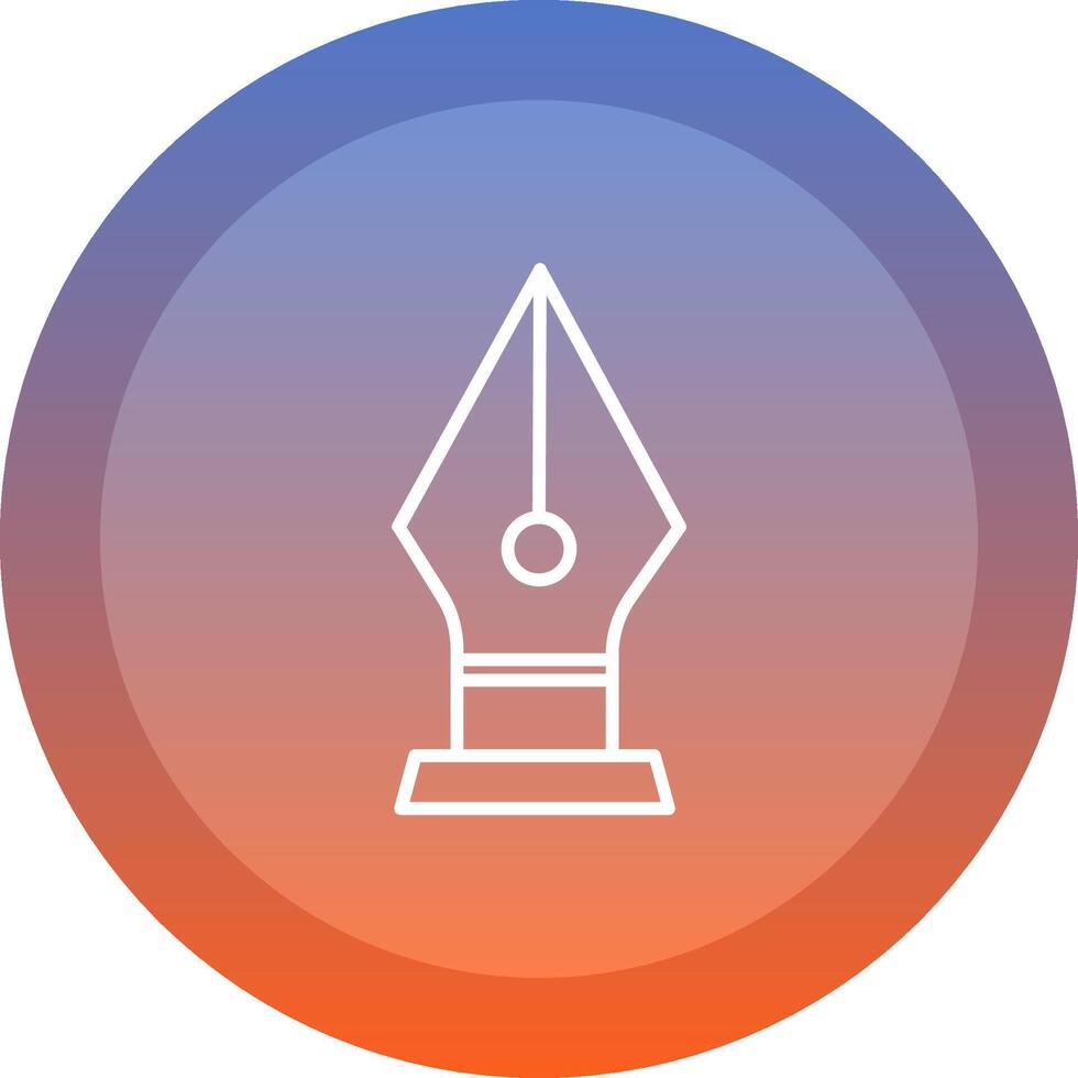 Pen Tool Icon Design vector