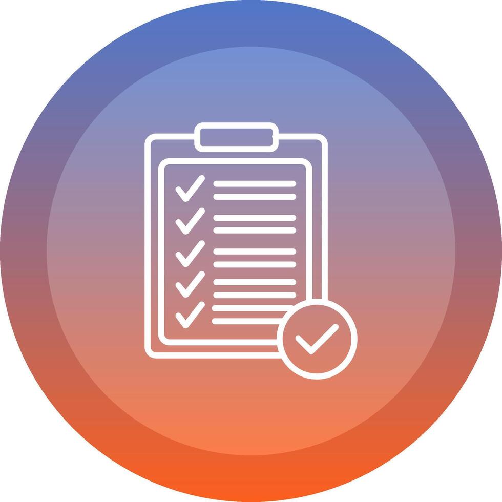 Requirement icon. colored outline icon style. vector