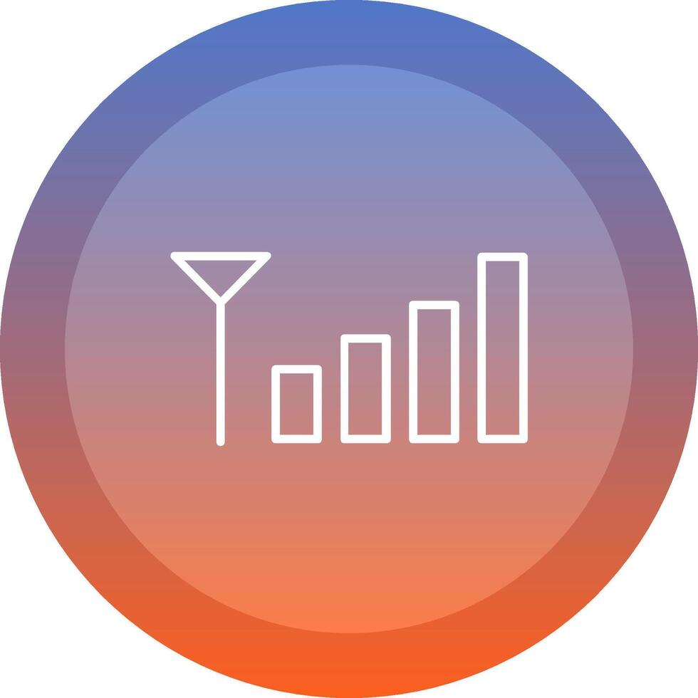 Signal Icon Design vector